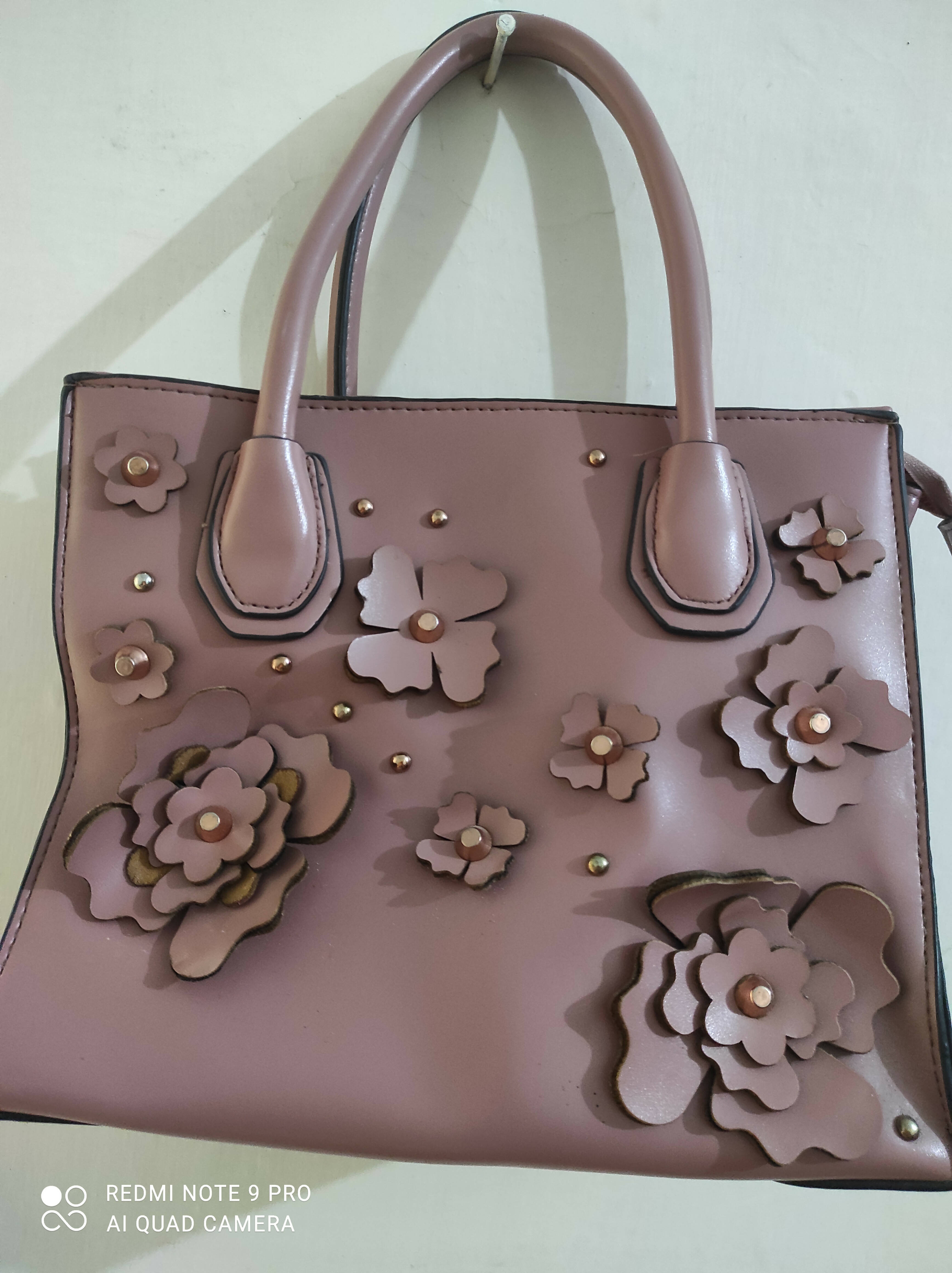 Beautiful Pink Hand Bag | Women Bags | New – Bechlo.pk